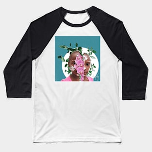 Flowered Baseball T-Shirt